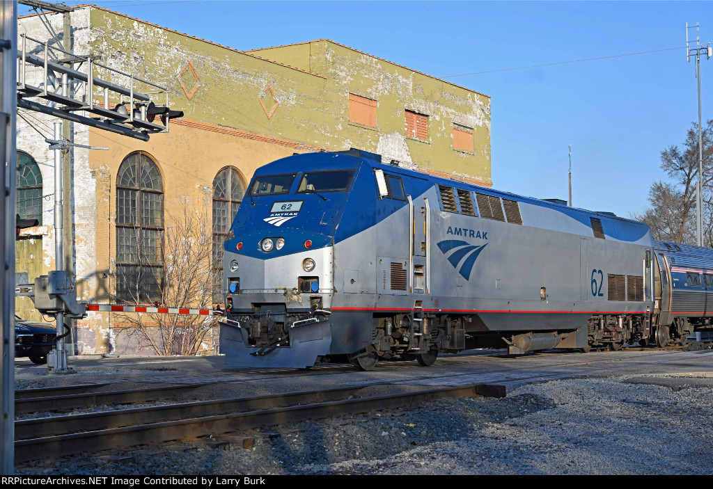 Amtrak 62 southbound